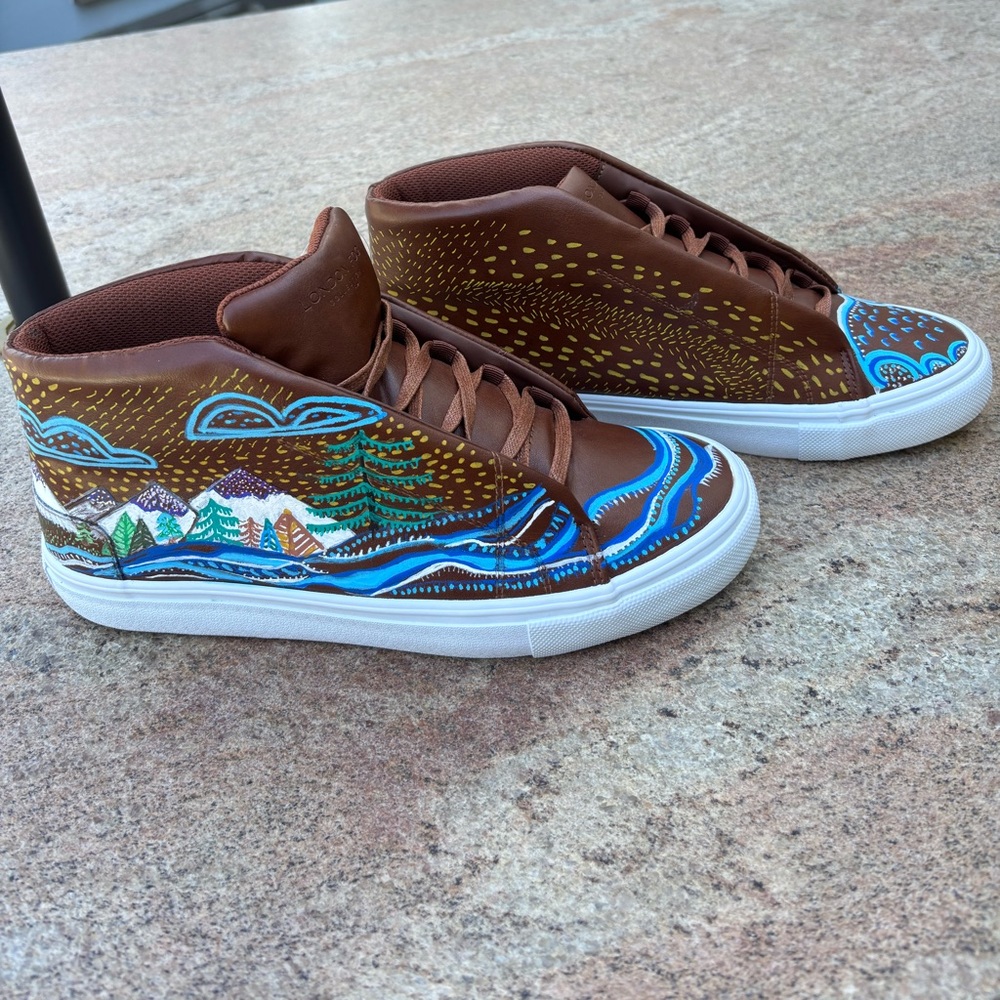 Hand painted London Fog